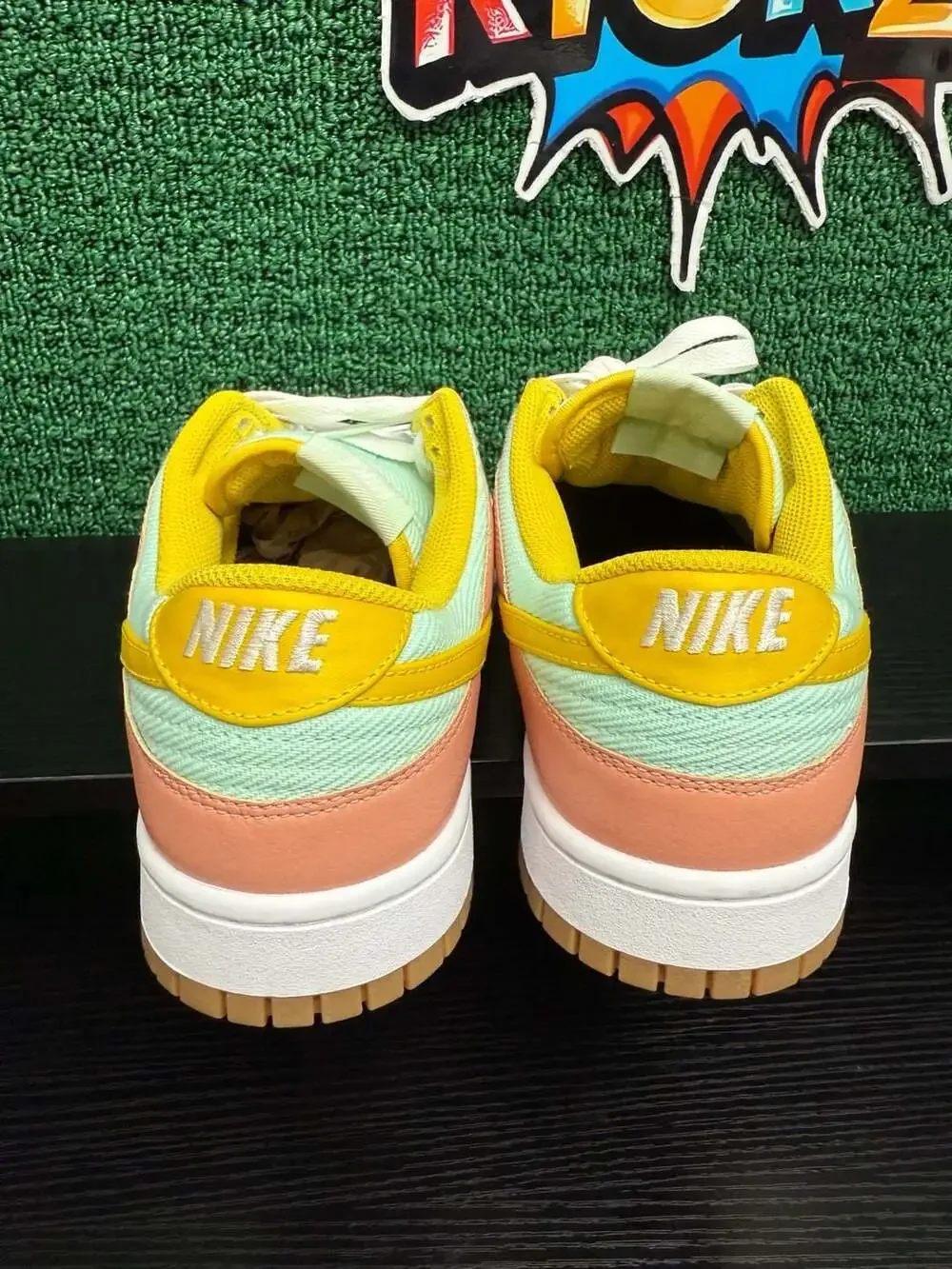 Nike By You Dunk Low Retro SE Easter Themed Men’s Size 11 Pre-Owned