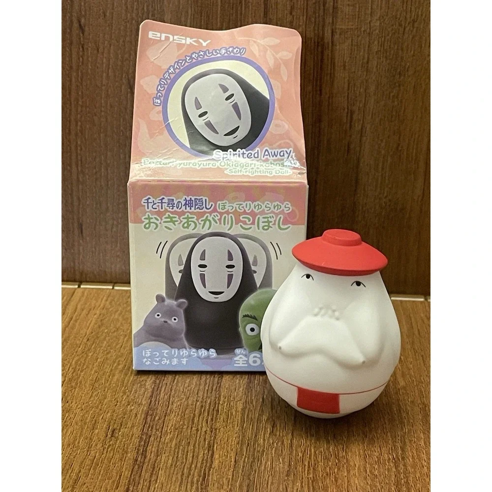 NEW Open Box Ghibli Spirited Away Wobble Doll - Oshirasama (Radish Spirit)