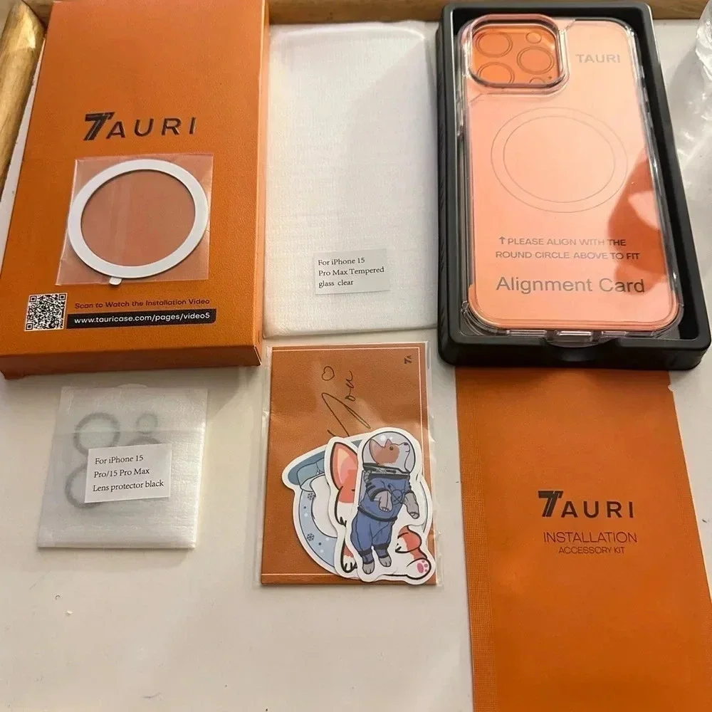 NWB TAURI for iPhone 15 Pro Max Case, Compatible with Magsafe