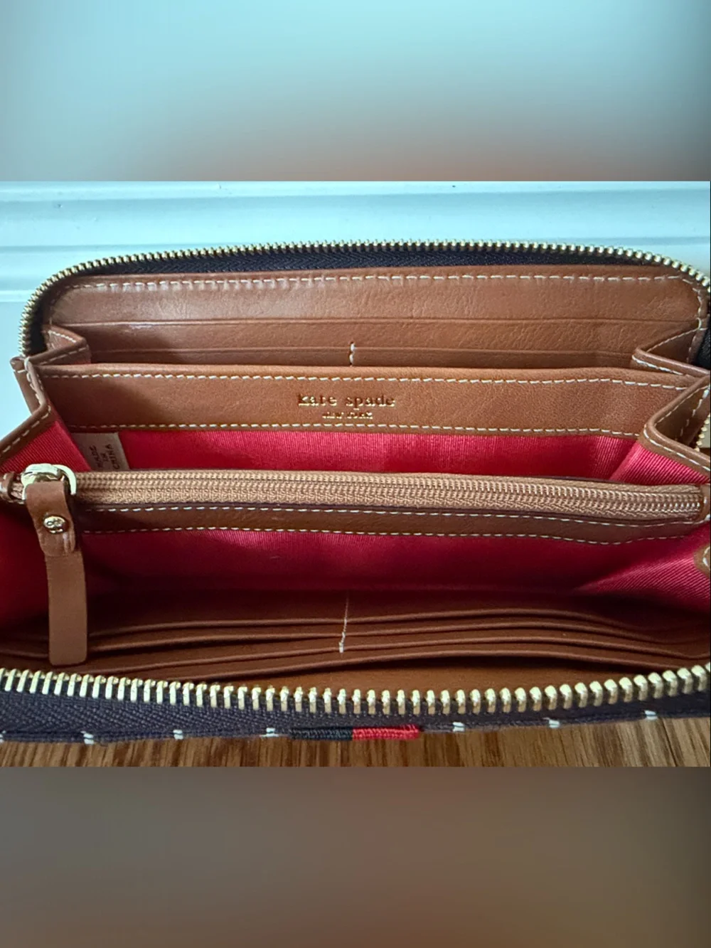 kate spade zip around