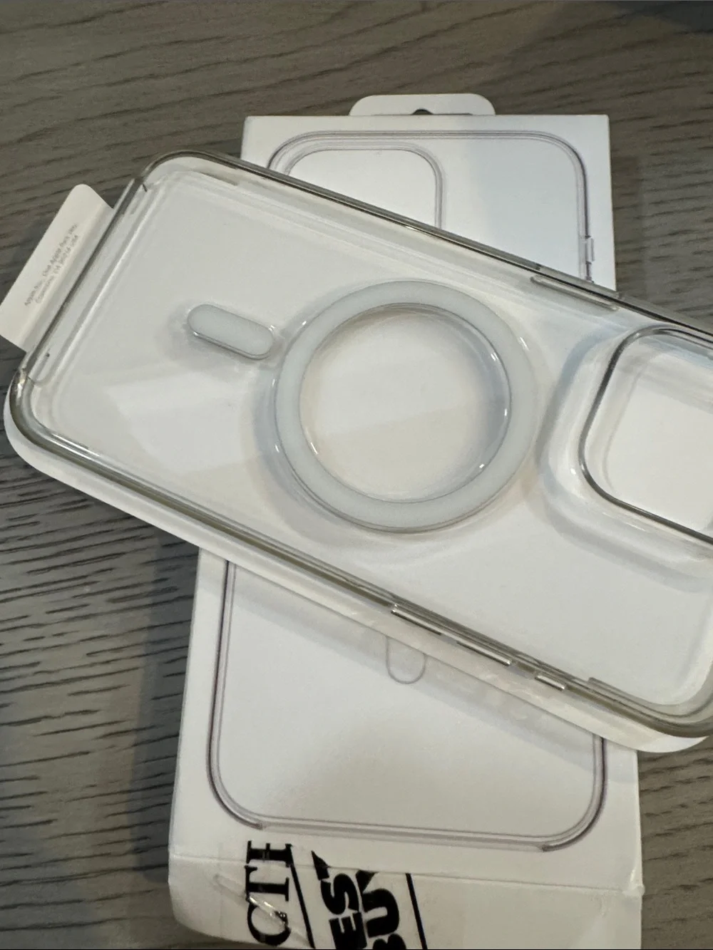 Apple Clear MagSafe Case for iPhone 15 Pro Max - Clear