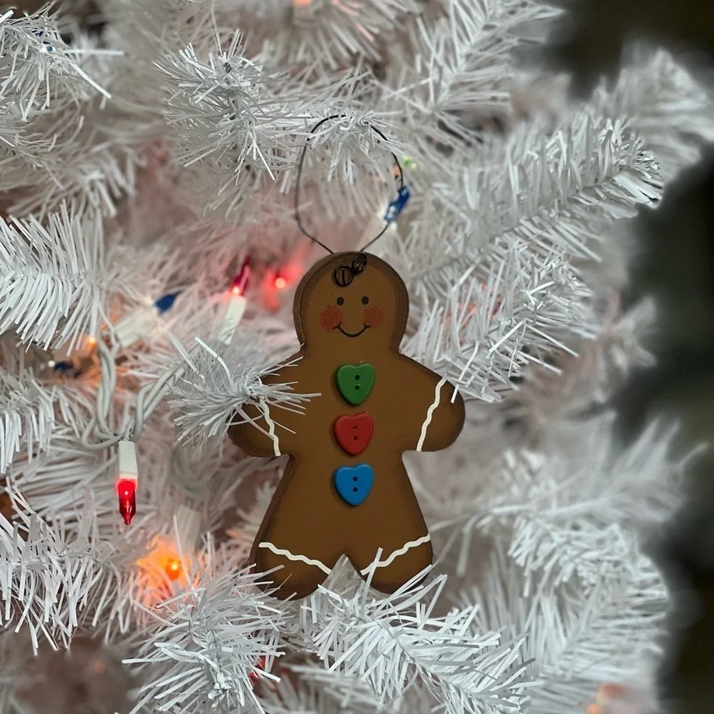 Gingerbread Man Christmas Ornament