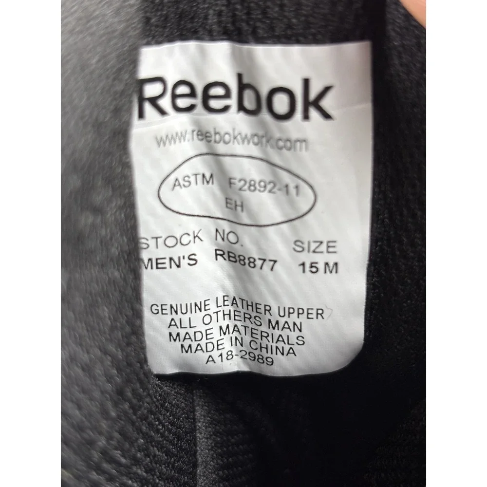 Reebok Rapid Response RB8877 Tactical Boots Waterproof Soft Toe Mens 15M Box