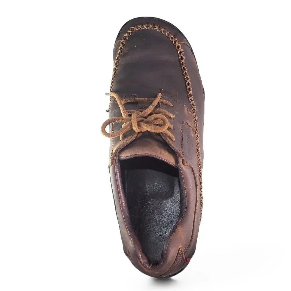 Wolverine ICS Weston‎ Moc Toe Casual Leather Sneakers Brown W05822 Men's 10M