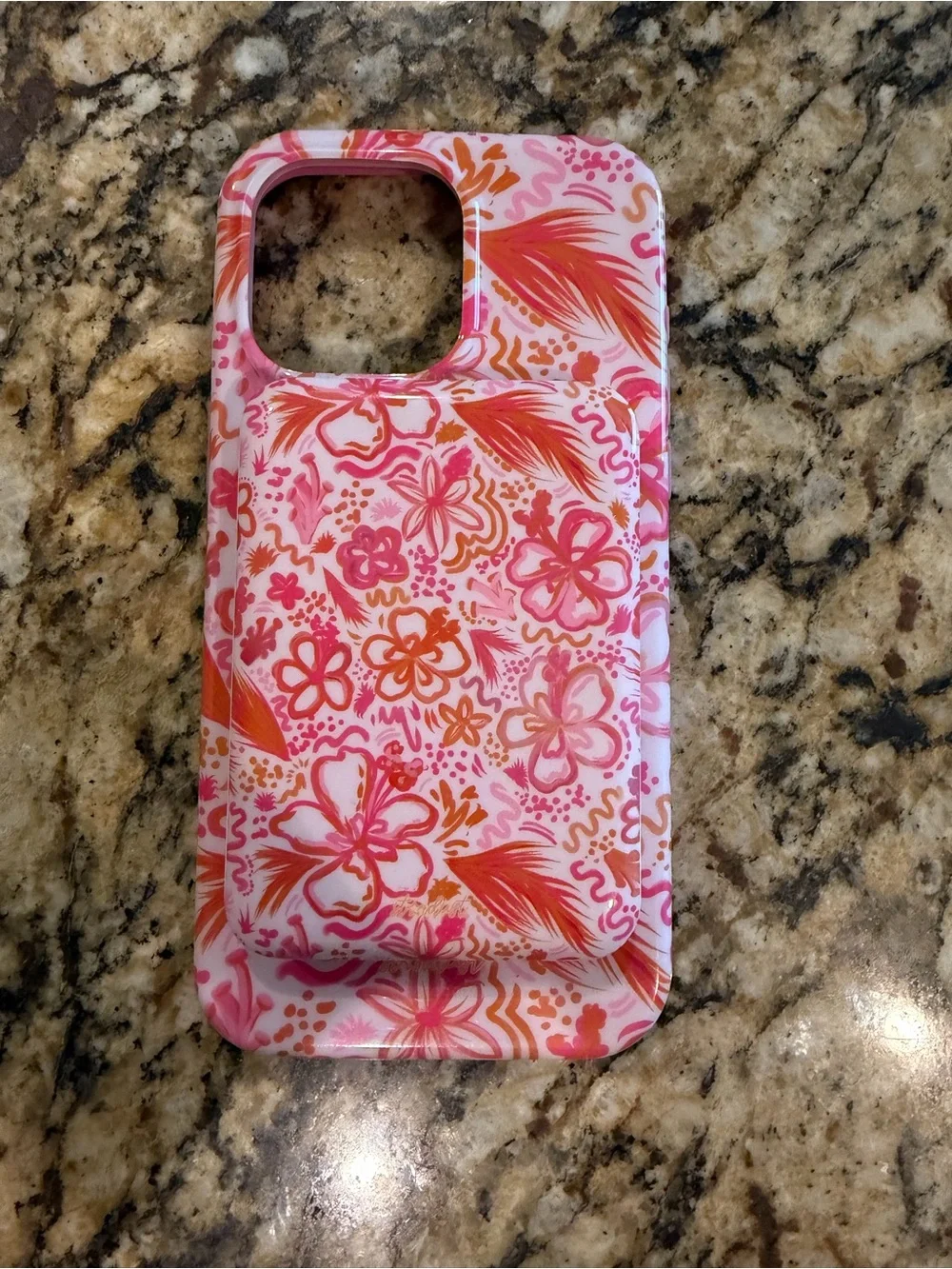 Stardust iPhone 15 Pro Max Case and Matching Power Bank