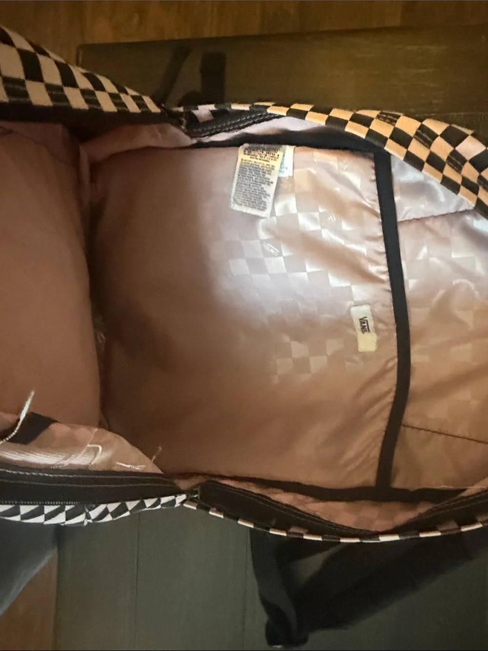 Vans front main backpack