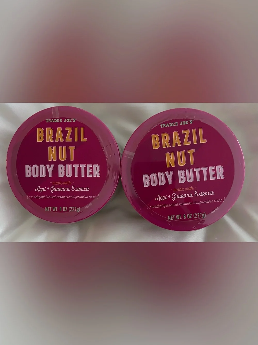 Brazil Nut Body Butter - Trader Joe’s     Set of 2