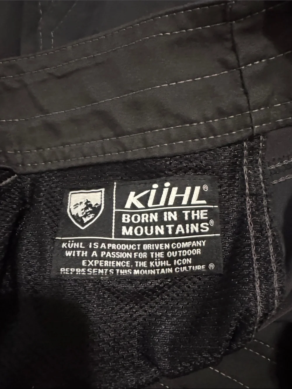 KUHL Renegade Recco Cargo Shorts Koal Gray Bermuda Longline Gorpcore-34