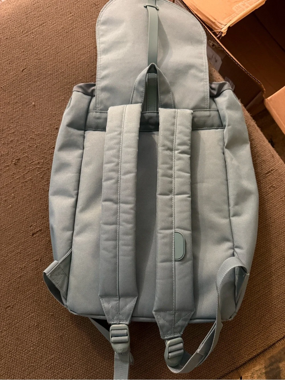 Herschel Supply Company Mint Green Canvas Backpack