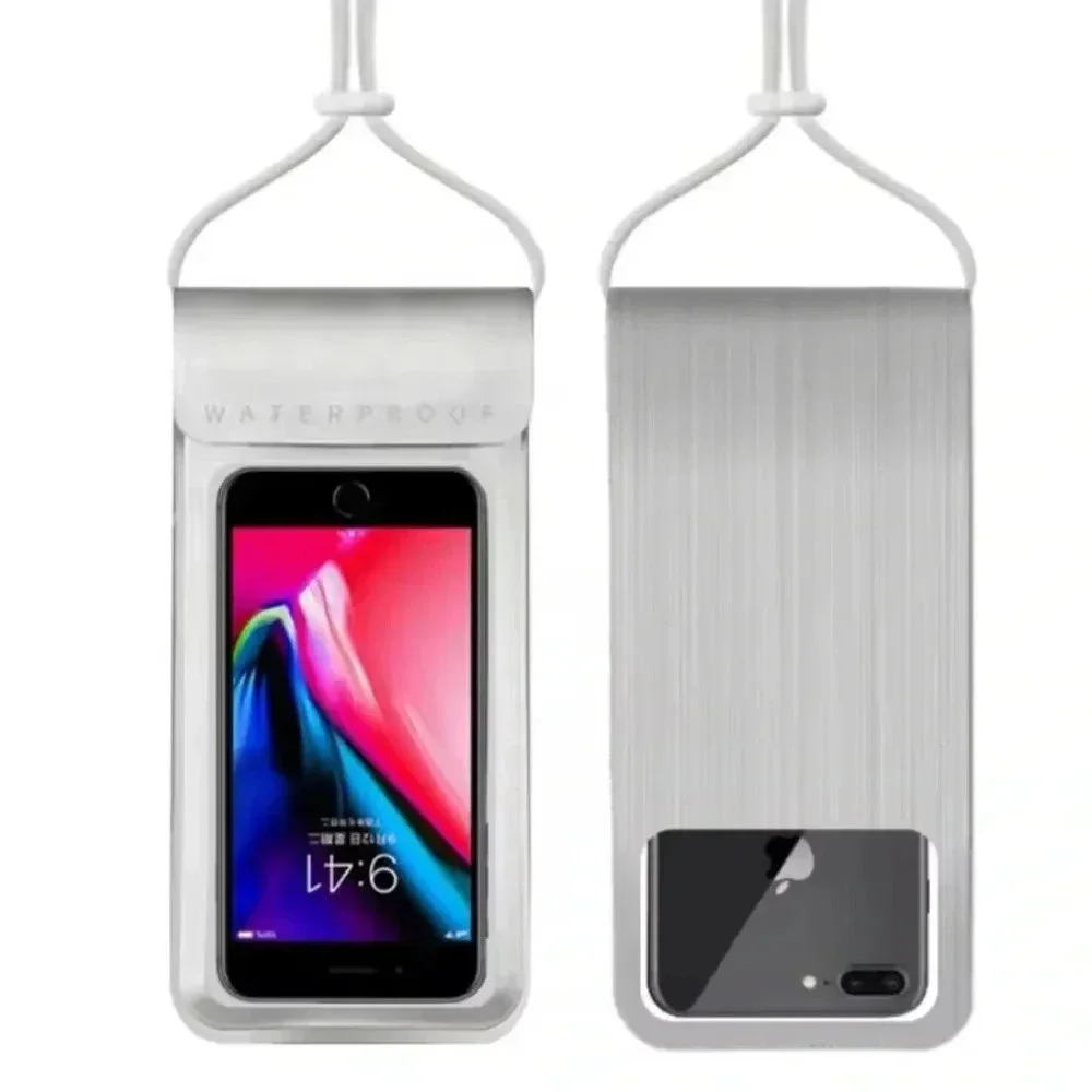 🔥 4 for $20 DEAL 🔥Waterproof Phone Pouch | Pink or White | Beach & Pool Ready