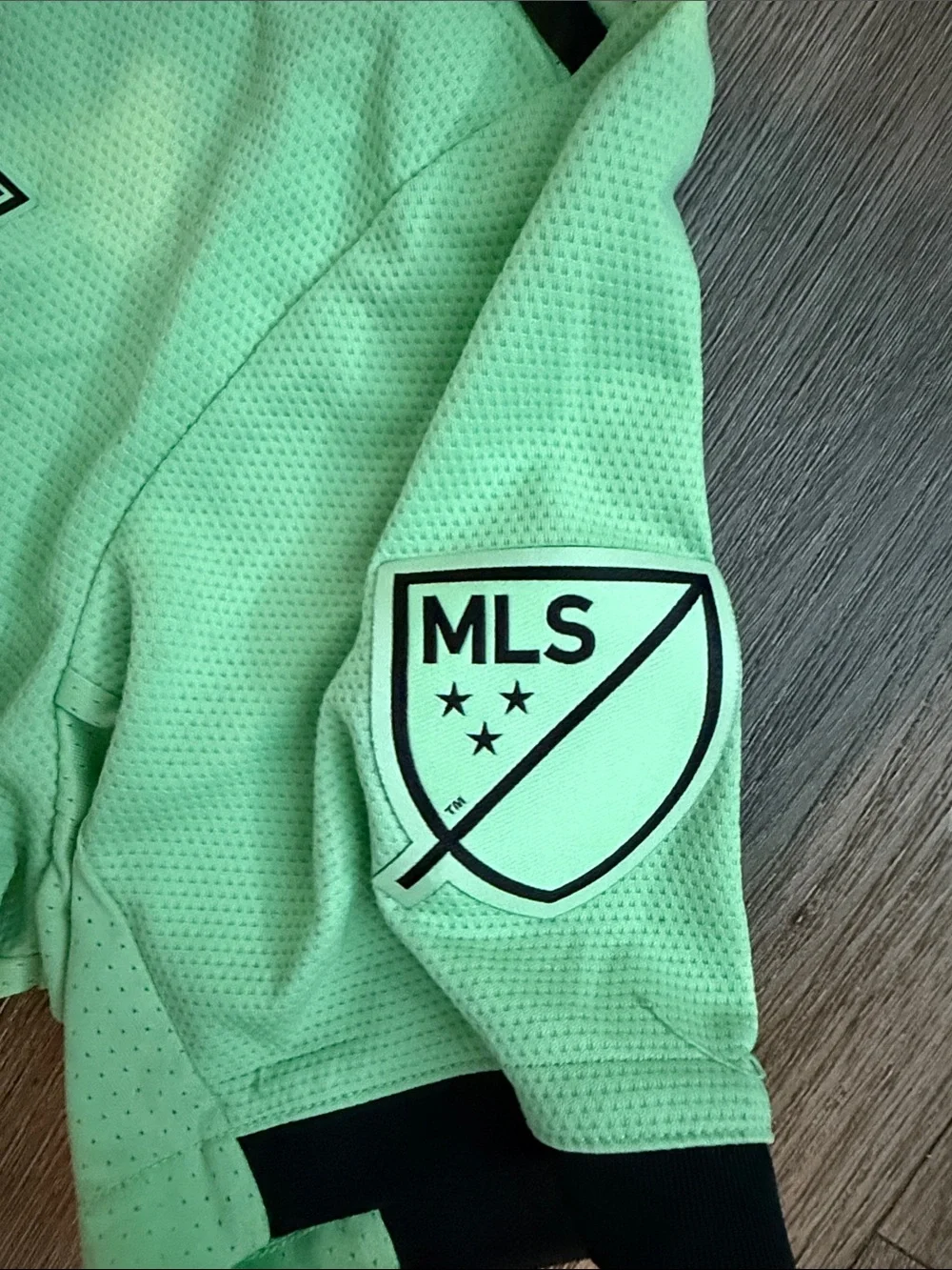 adidas Austin FC Mint Green Soccer Jersey with YETI Logo