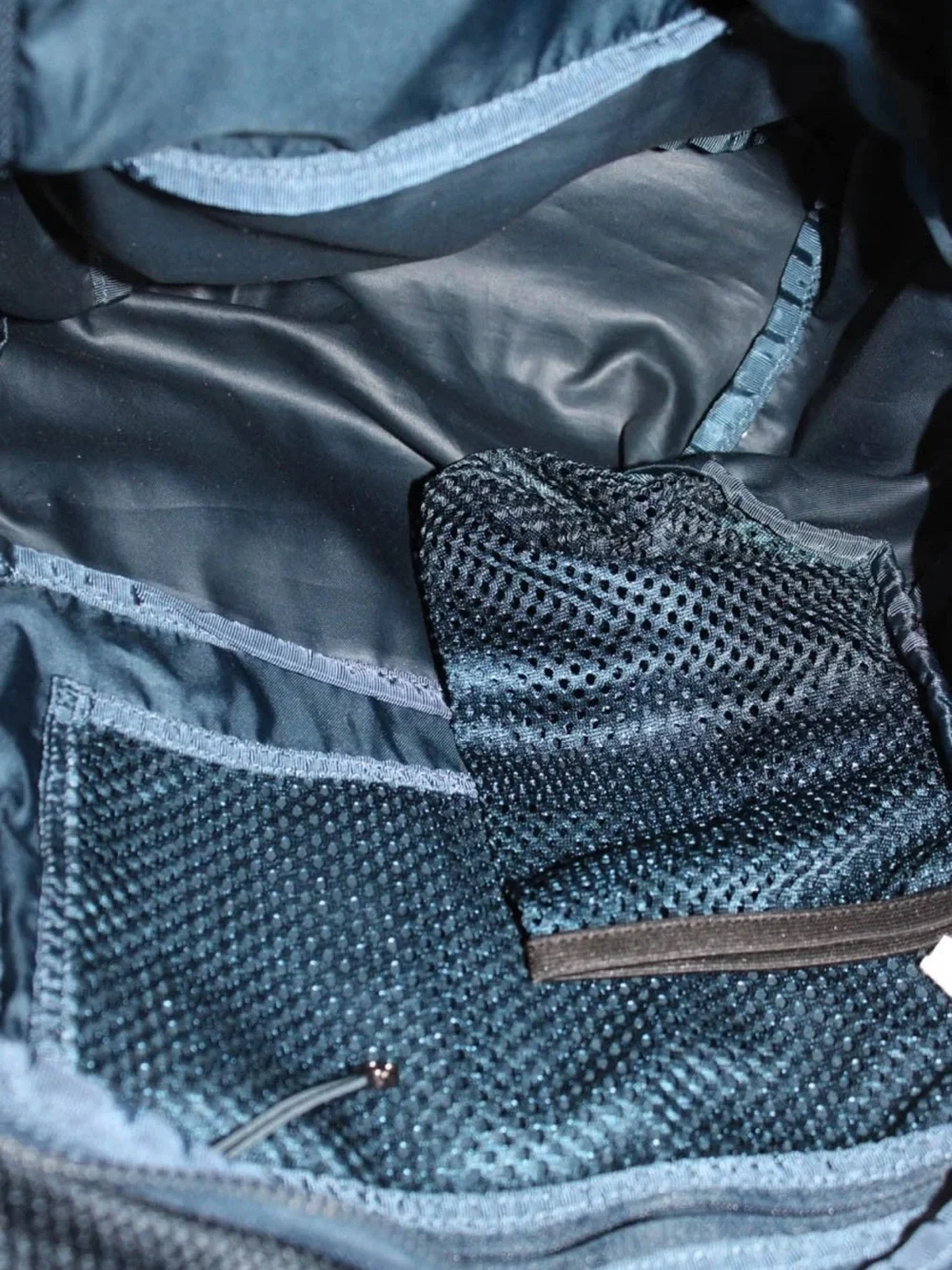 Lululemon Navy Blue Mesh Backpack