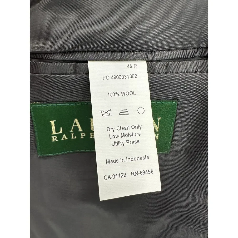 Lauren Ralph Lauren tears suit wool