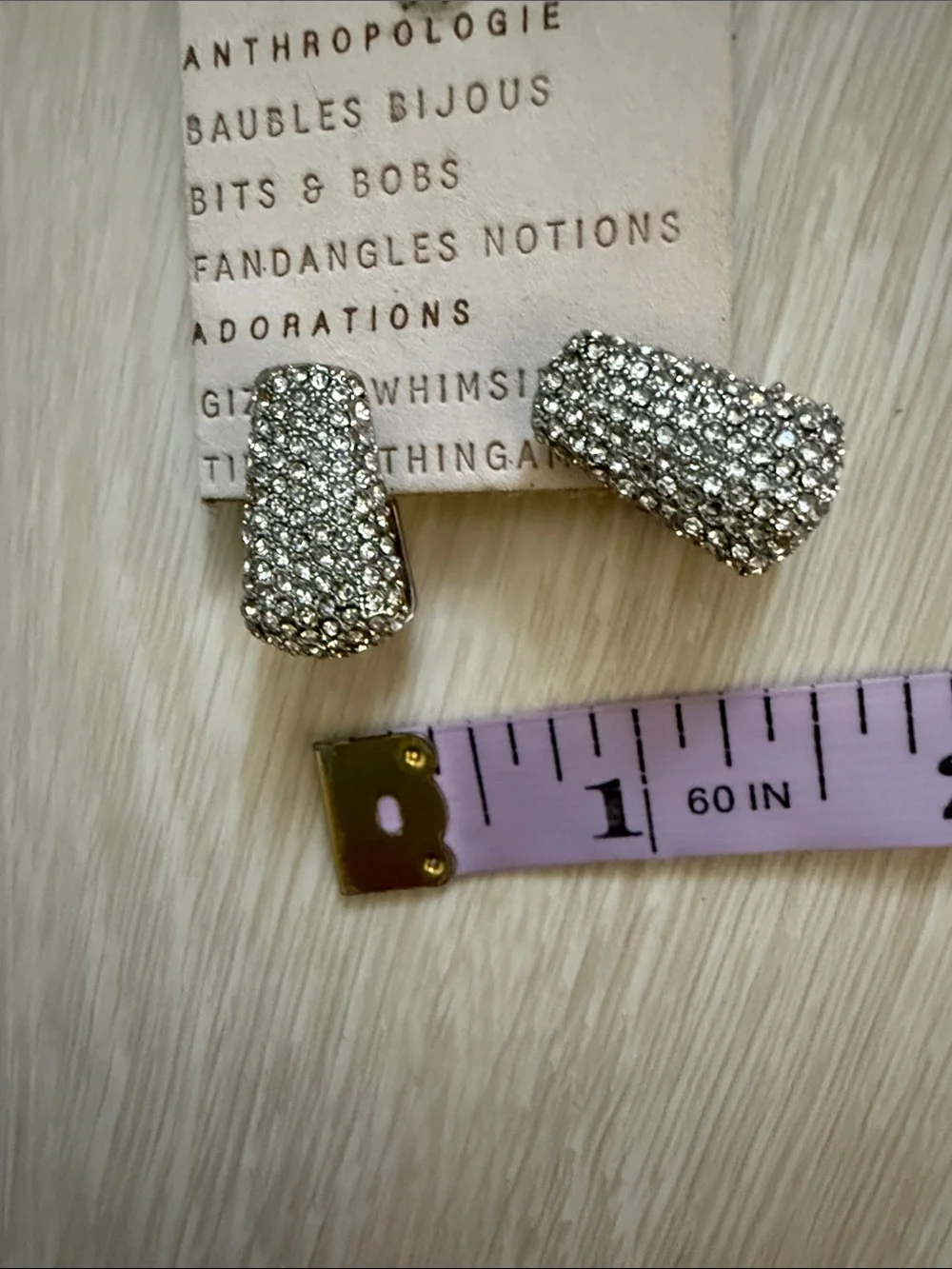 Anthropologie mini glitz