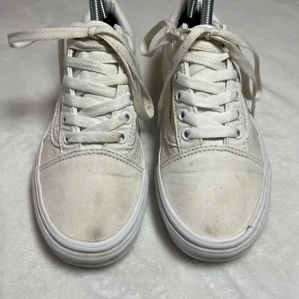 Vans Unisex Low Top Sneakers Size Men's 5.5/Women's 7 Casual Preppy Minimalist