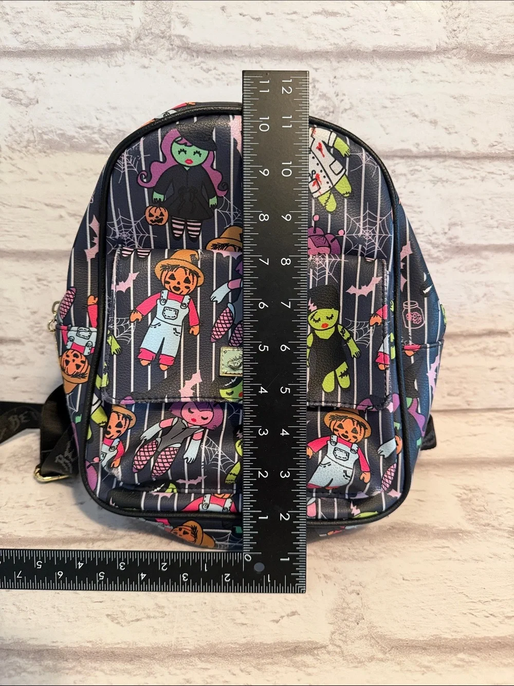 BETSEY JOHNSON Halloween Characters Purse Backpack Unique and Rare! So Cute!