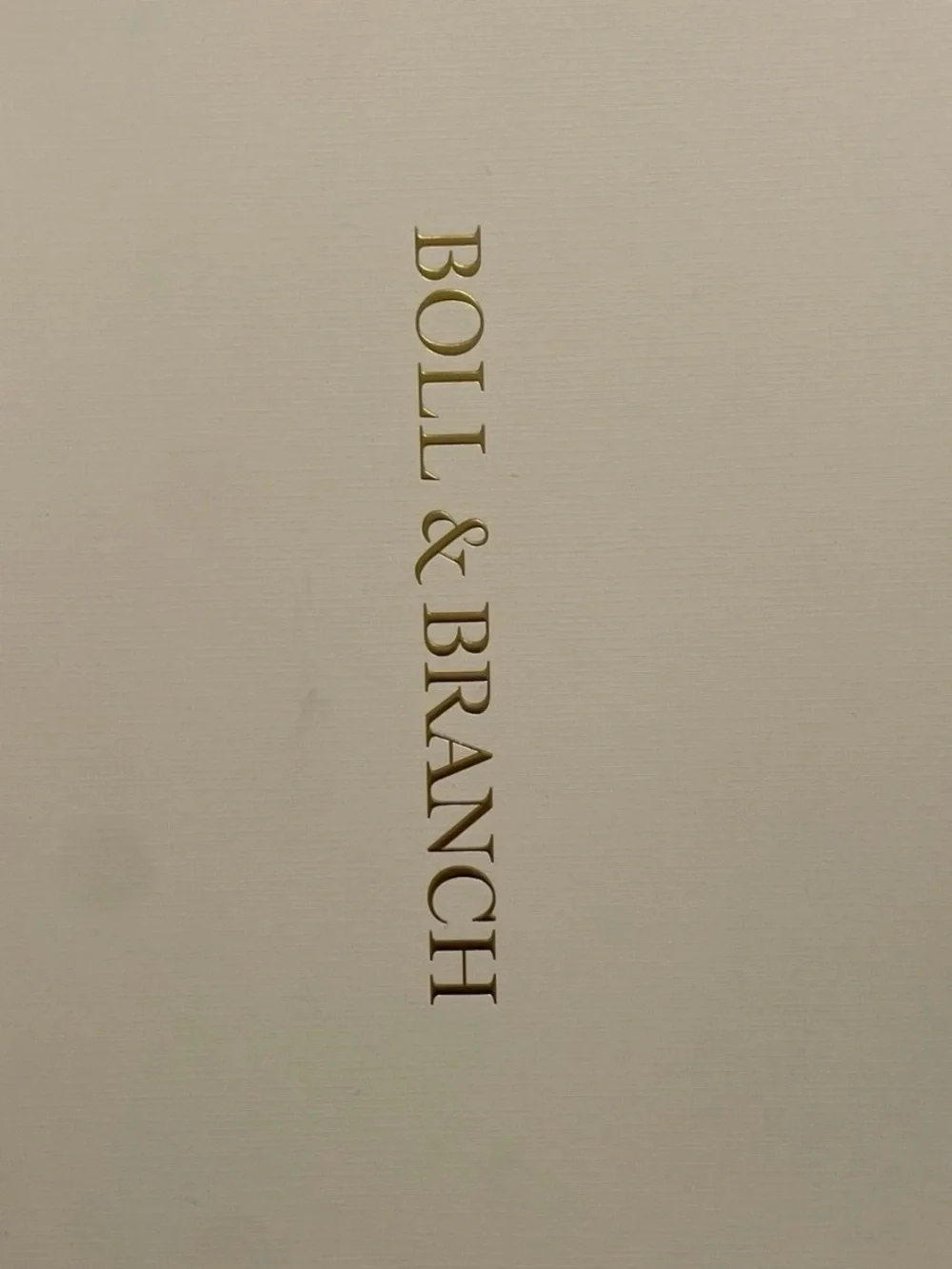 Boll & Branch boll branch