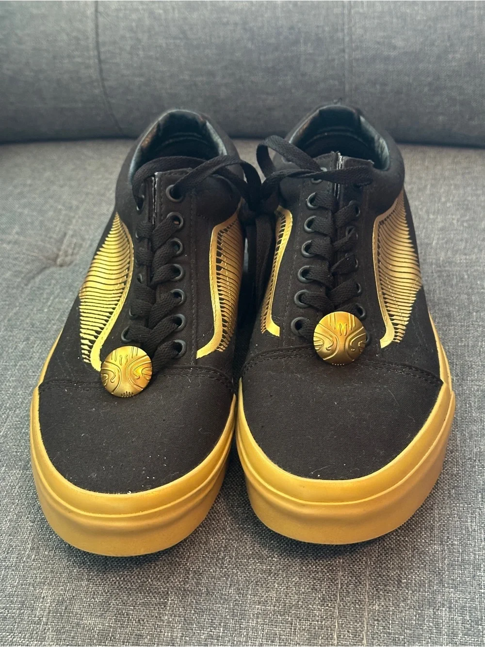 Size 7.5 Men’s - Harry Potter x Vans Old Skool Golden Snitch Brand New In Box