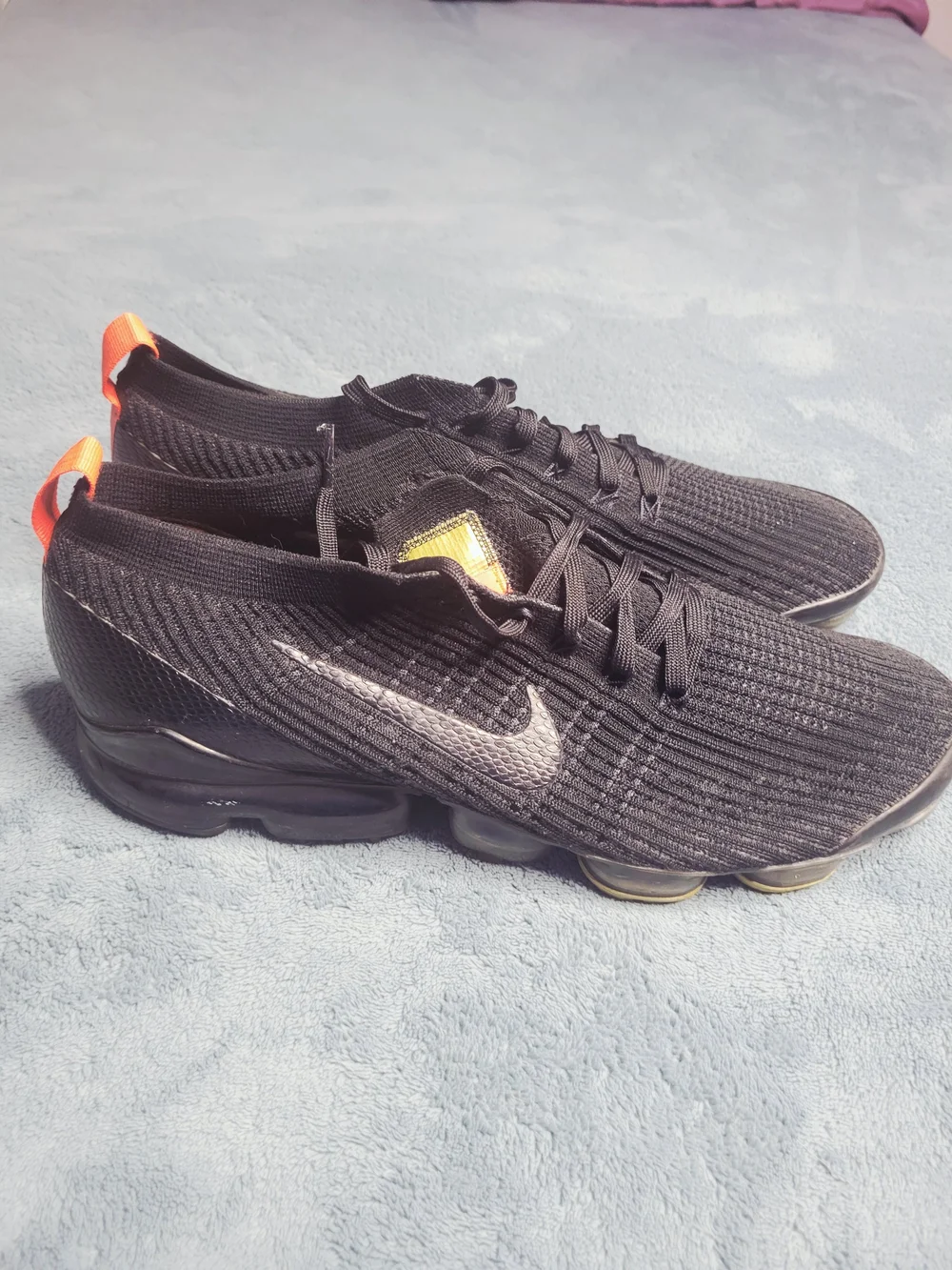 Nike Air VaporMax Flyknit 3 Snakeskin Black Crimson AJ6900-023 Size 14