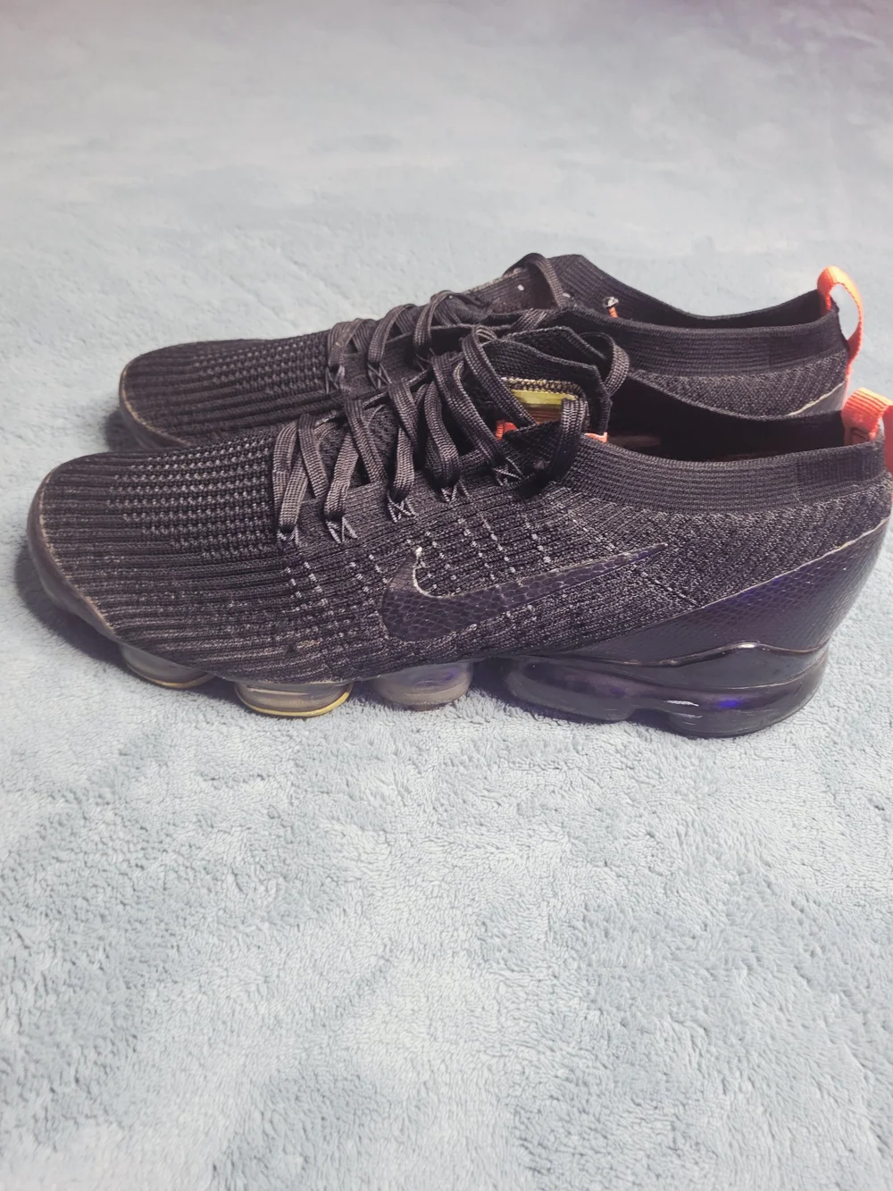 Nike Air VaporMax Flyknit 3 Snakeskin Black Crimson AJ6900-023 Size 14