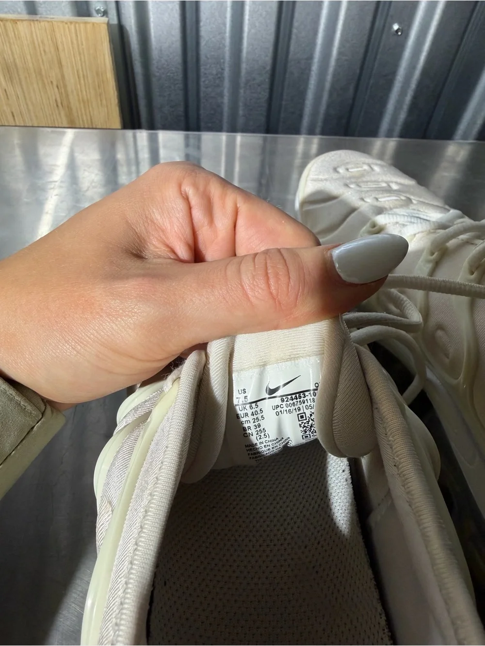 Nike clean white