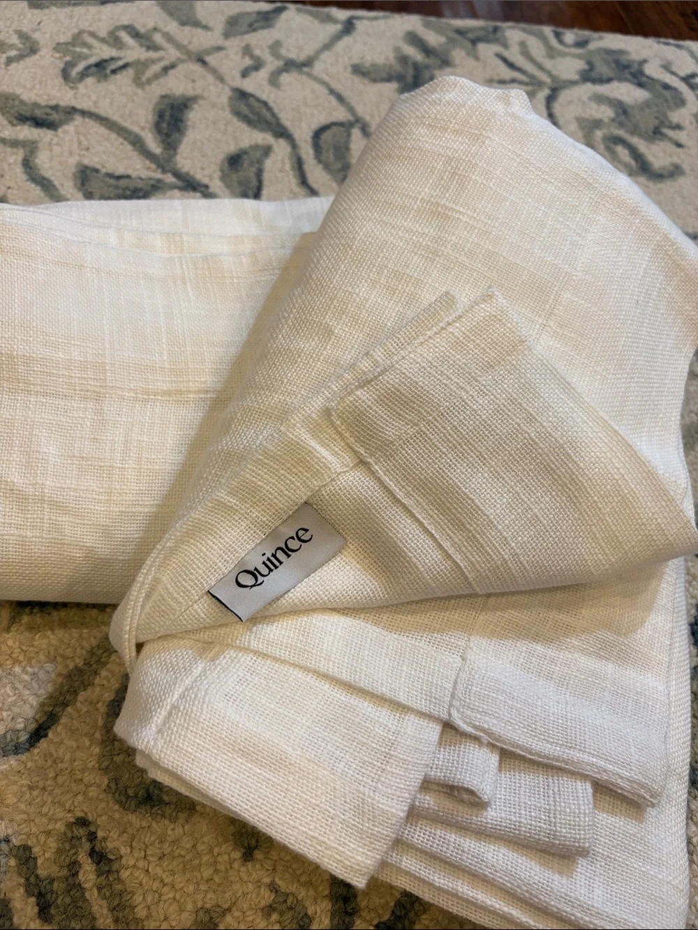 Quince White Sheers 48x96 (set of 2)