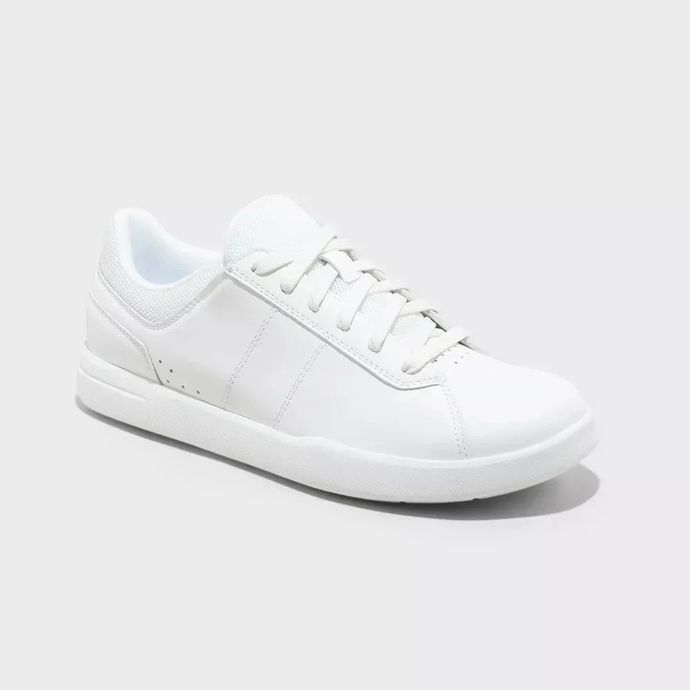 Men's Scout Sneakers by Goodfellow & Co White Size 11 New With Tags