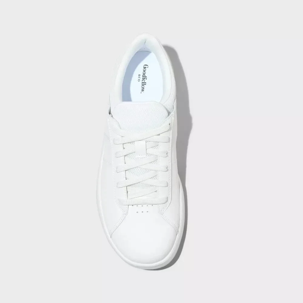 Men's Scout Sneakers by Goodfellow & Co White Size 11 New With Tags