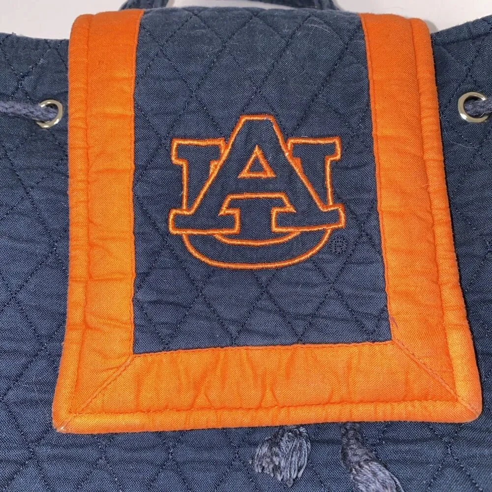 Auburn University Women’s Quilted Small Backpack Gameday Fan Gear Campus Casual
