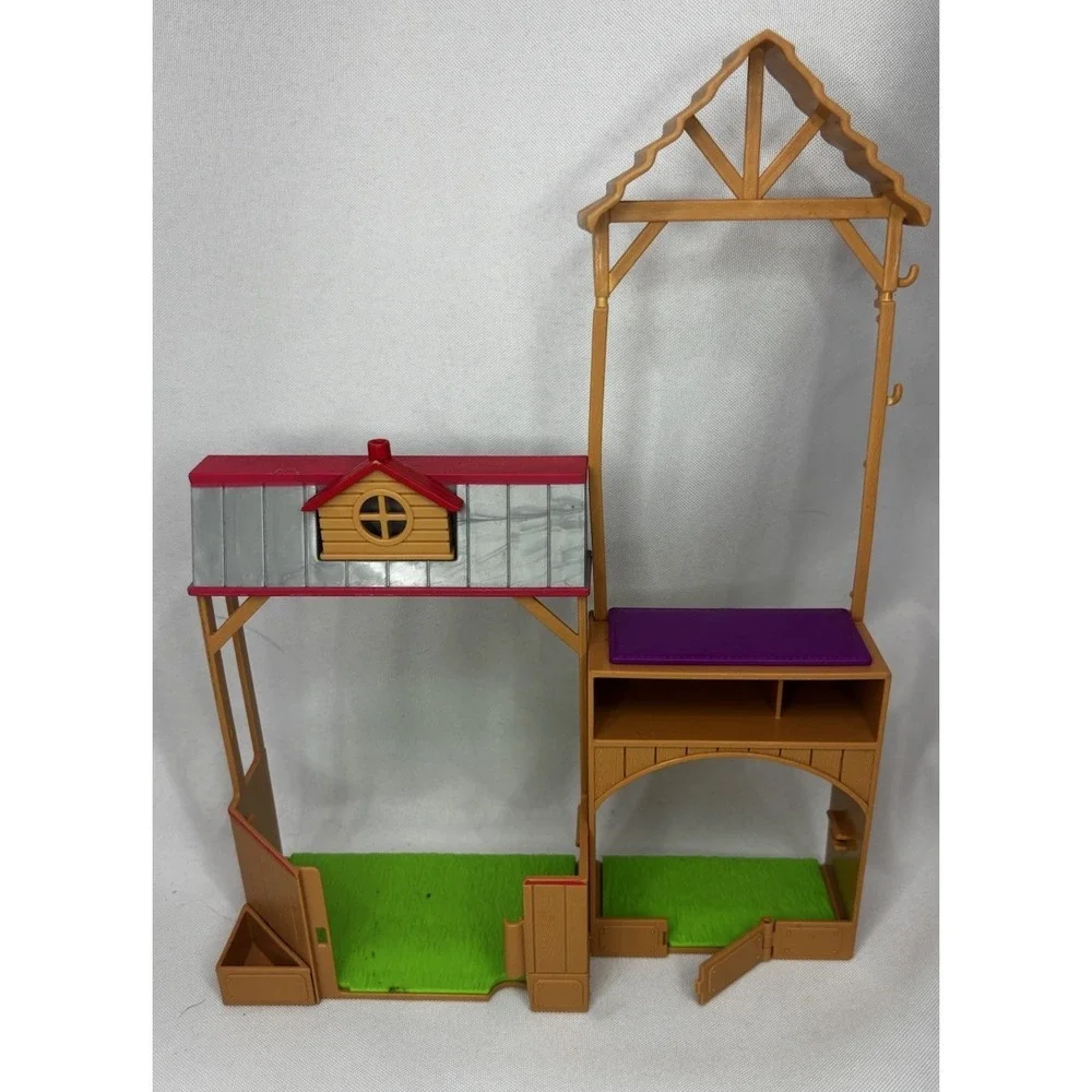 Barbie Play 'n Wash Pets Playset, Orchard Farm, Treehouse, Pet Center + Pets