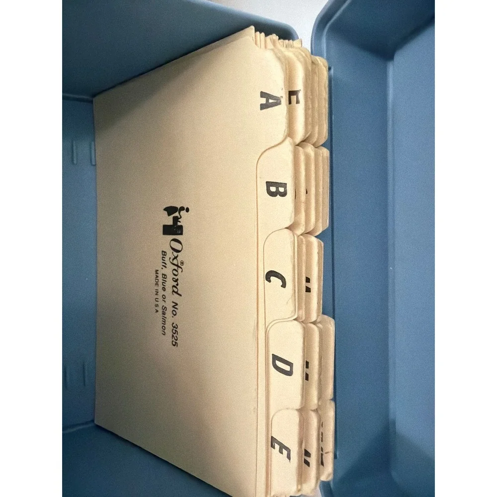 Oxford vintage blue