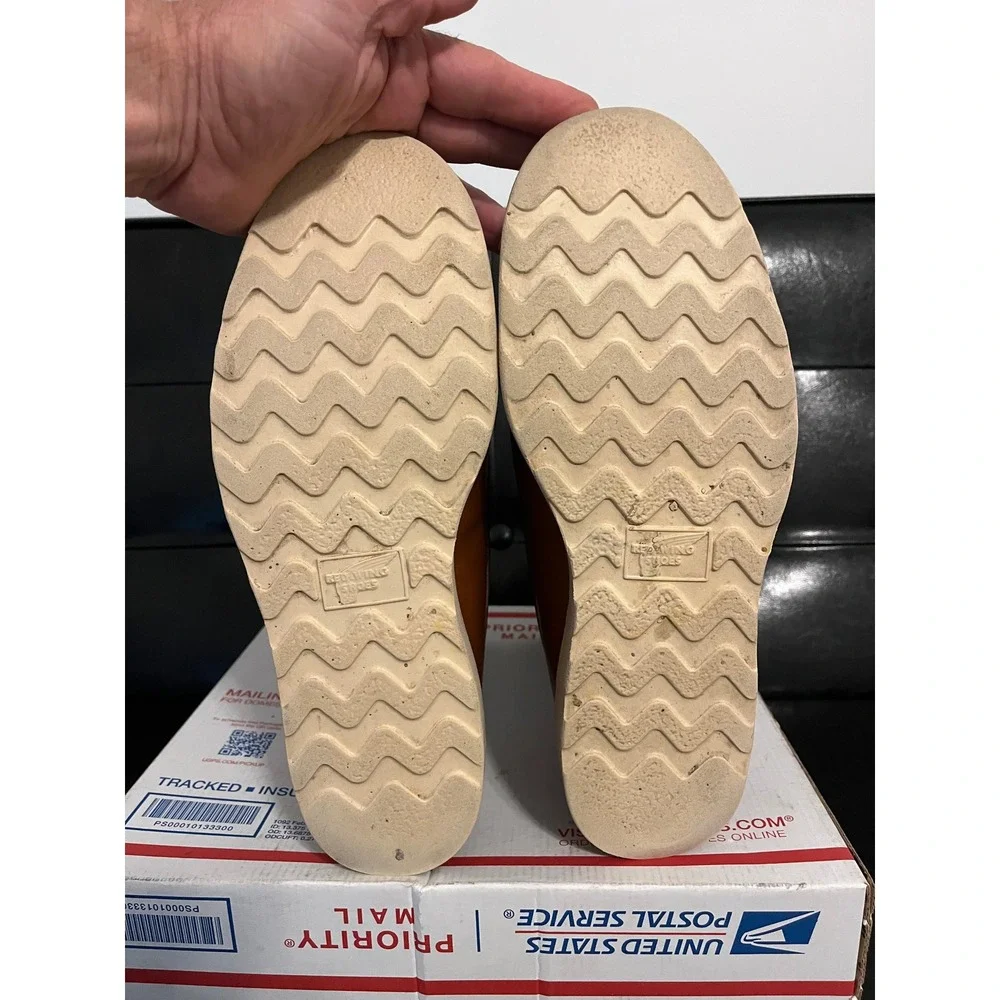 Red Wing great toe oro