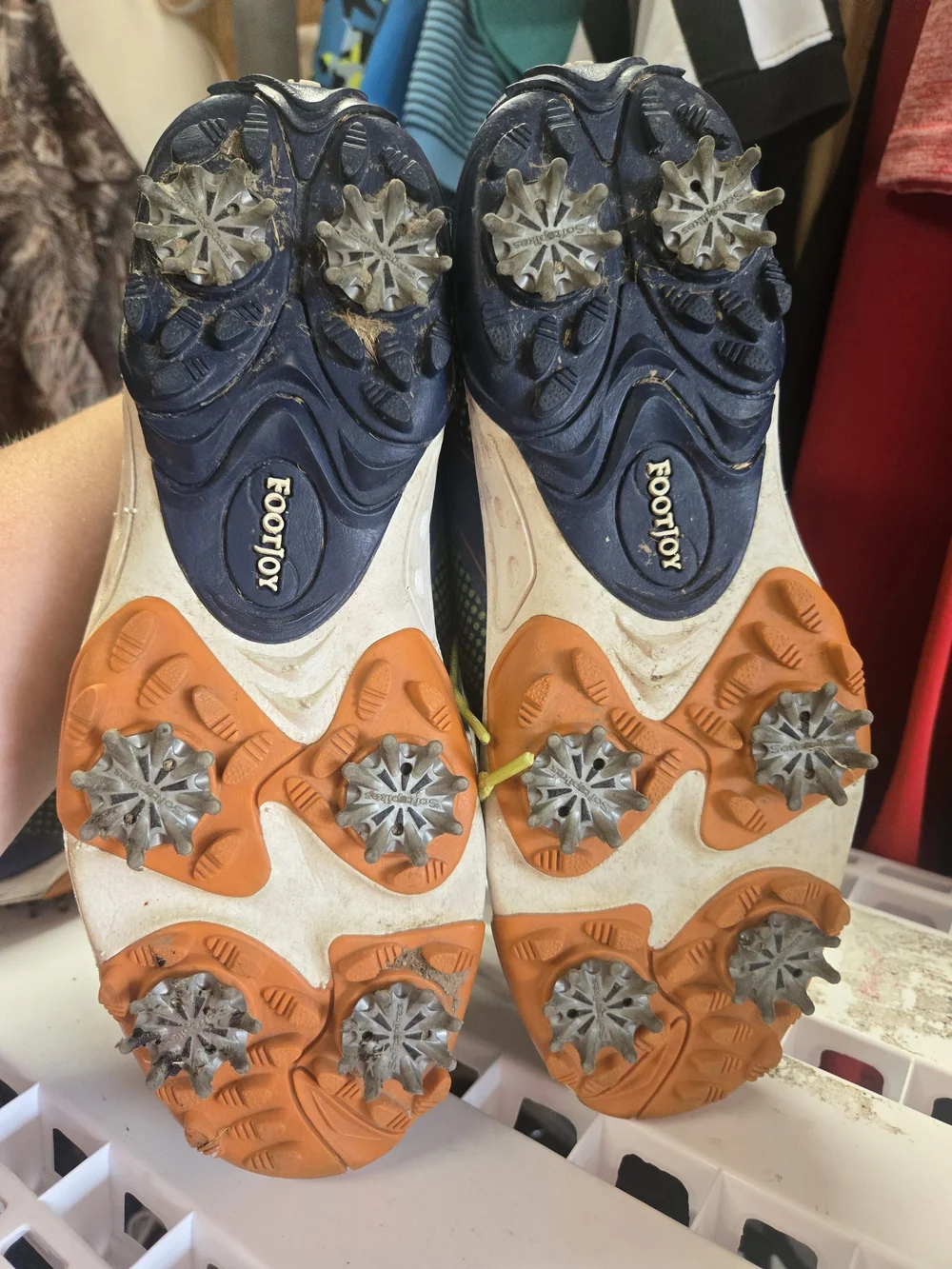 FootJoy breathable sole logo
