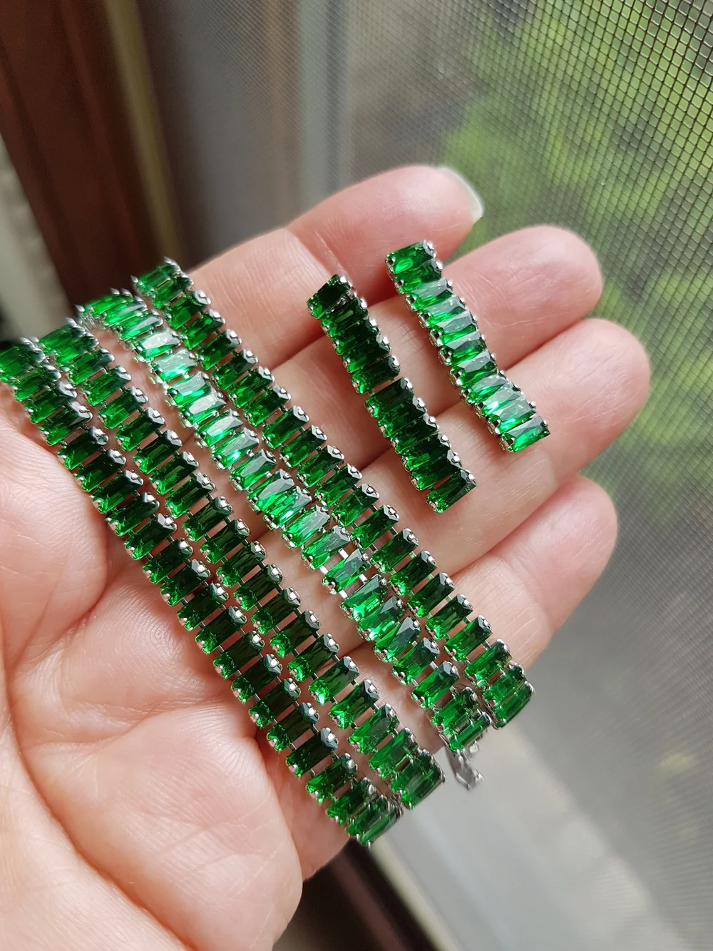Swarovski made #green separately
