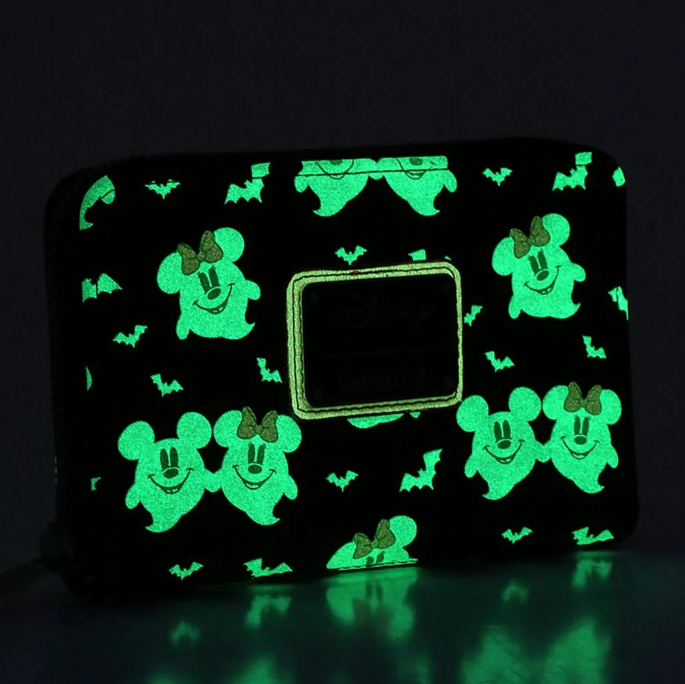 Loungefly Glow in the Dark Mickey and Minnie Ghost Halloween set