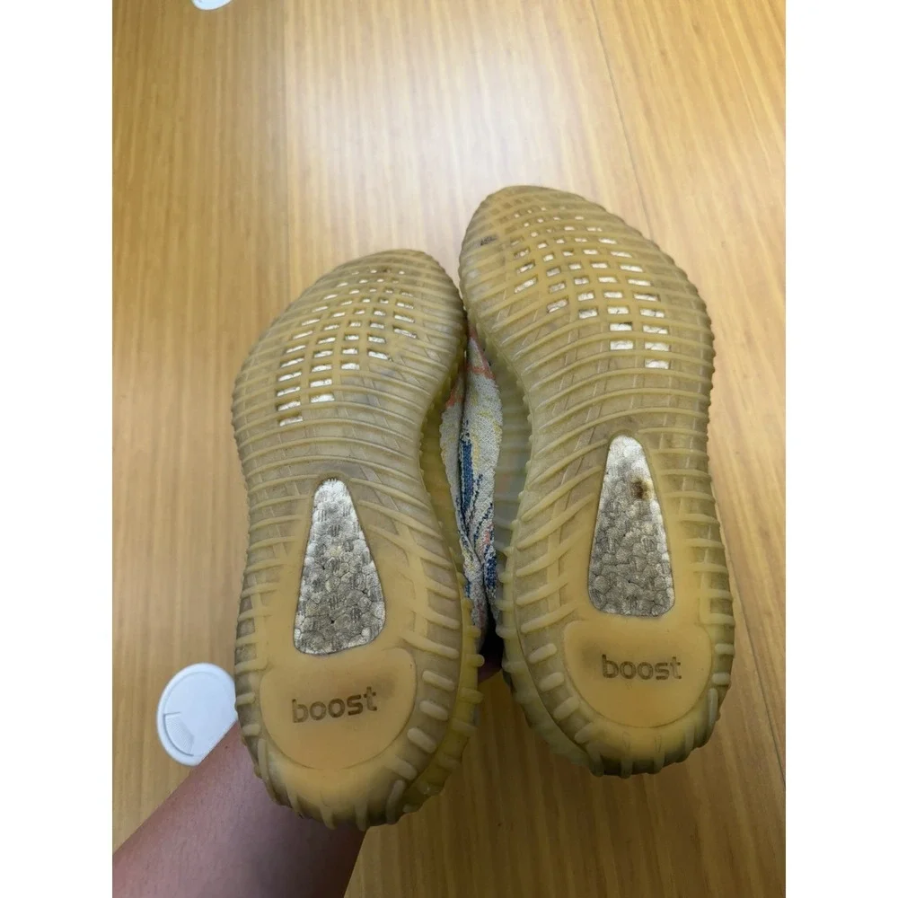 adidas Yeezy Boost 350 V2 MX Oat Beige Multicolor Low Top Lace-Up Men Size 10