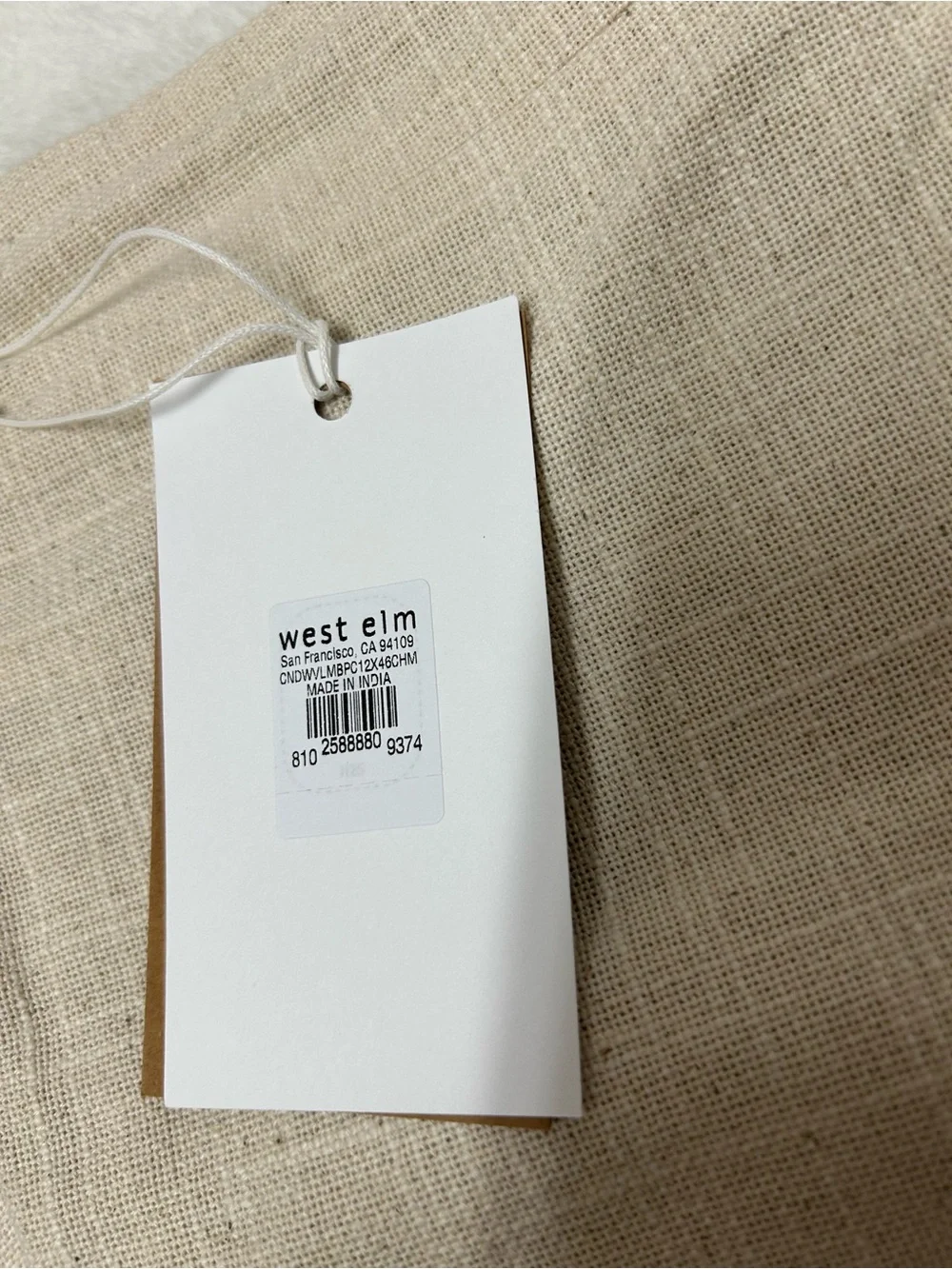 West Elm nwt but