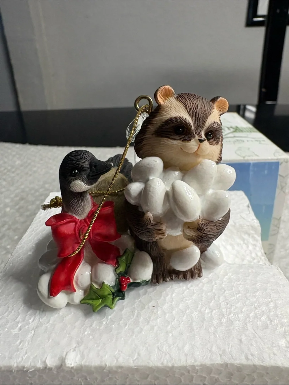 Fitz and Floyd Charming Tails ornament titled 