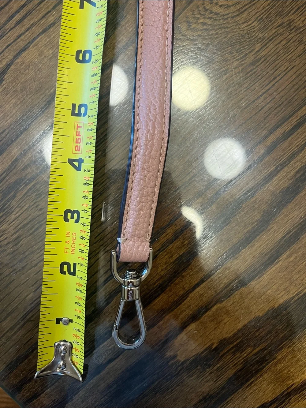 Kate Spade Dusty Pink Crossbody Purse Strap