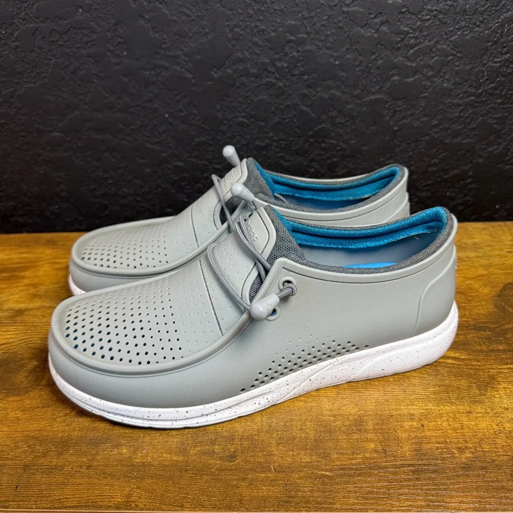 Reef Water Coast Grey Synthetic Water Shoes Mens Size 8