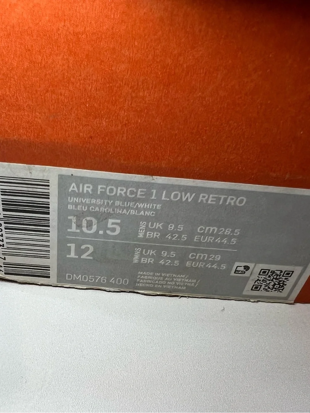 Nike upper pre