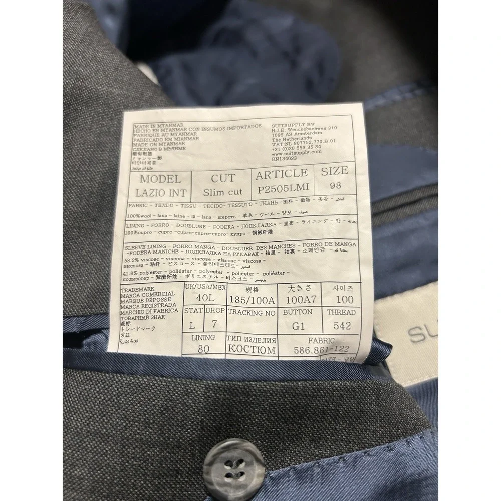 Suitsupply lazio blazer