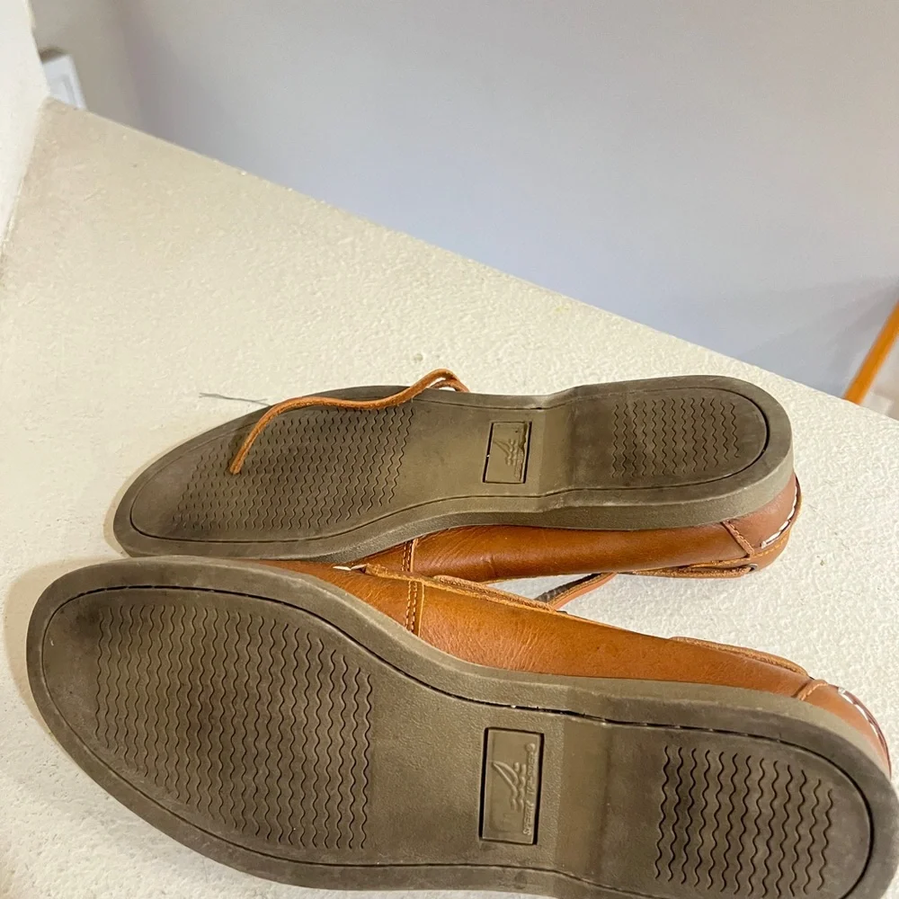 Sperry Top-Sider 2 Eye Sahara Brown Boat Shoe Driving Loafers Casual Men Sz 11‎