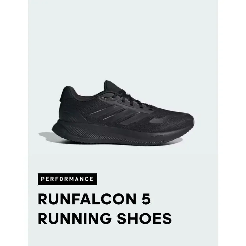 Men's Adidas Runfalcon 5 Ortholite Sneakers Size 8.5 medium