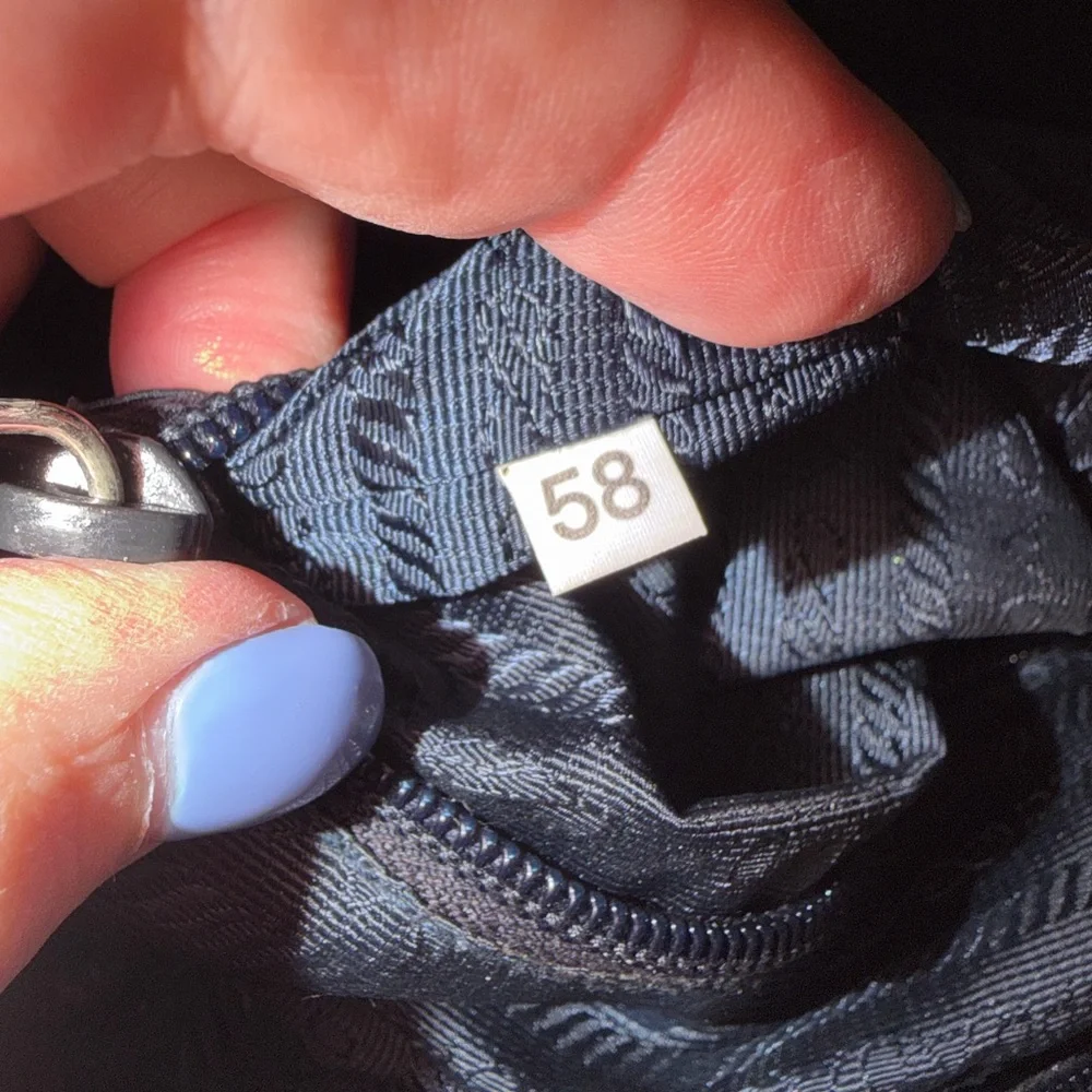 RARE ARCHIVAL Prada Tessuto Nylon & Croc Embossed mini backpack