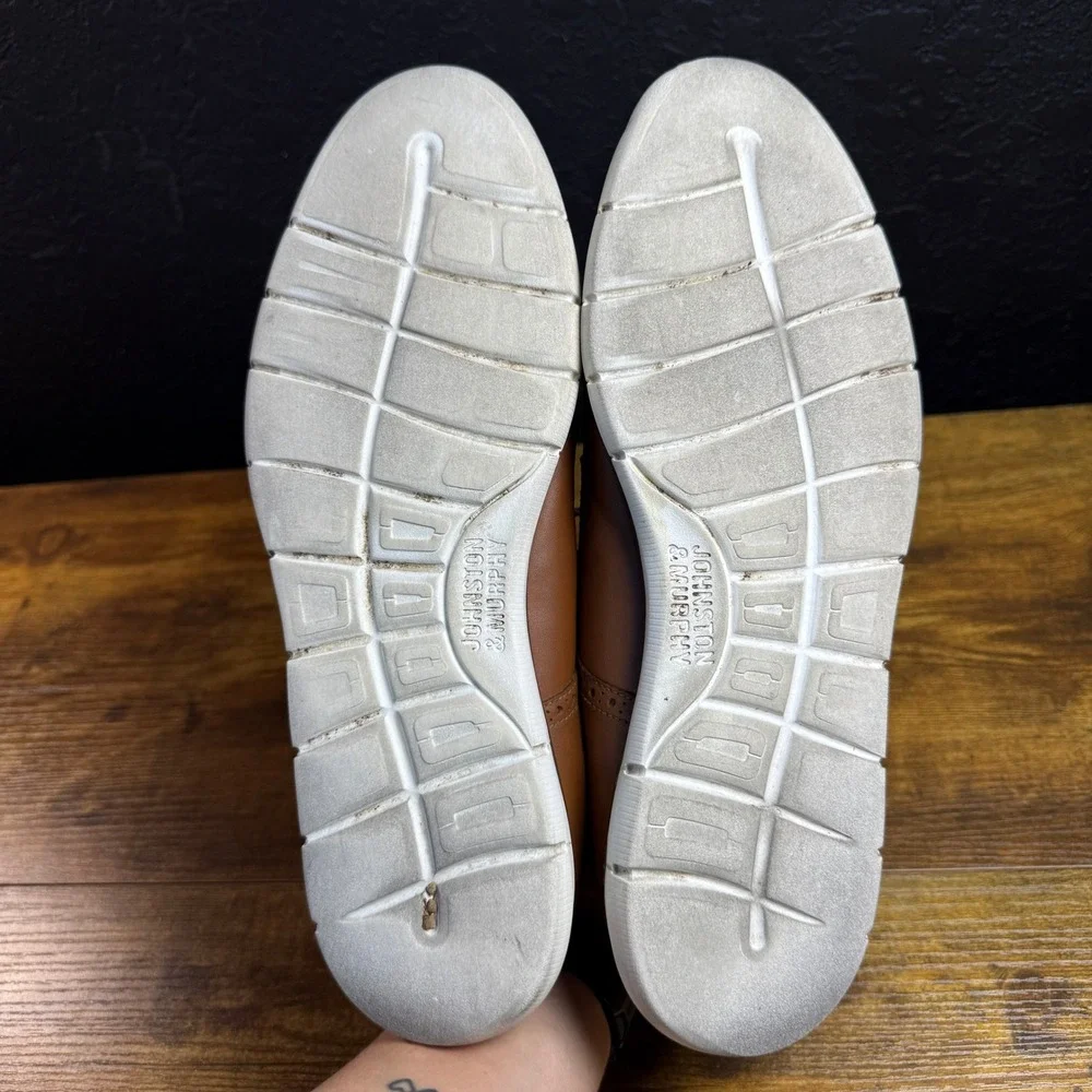 Johnston & Murphy toe aesthetic wear
