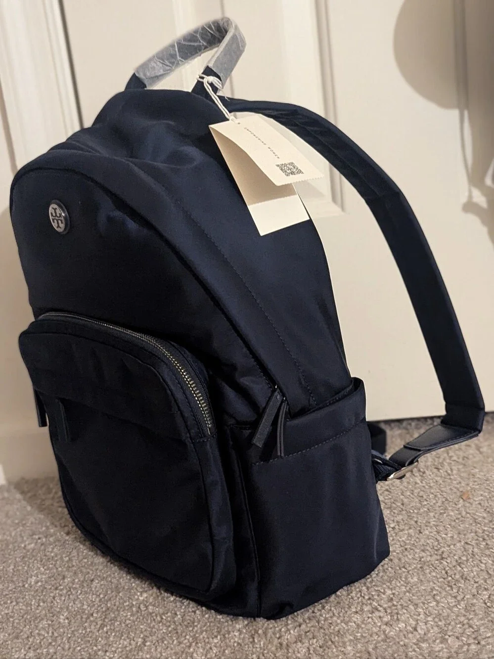 Tory Burch navy nylon