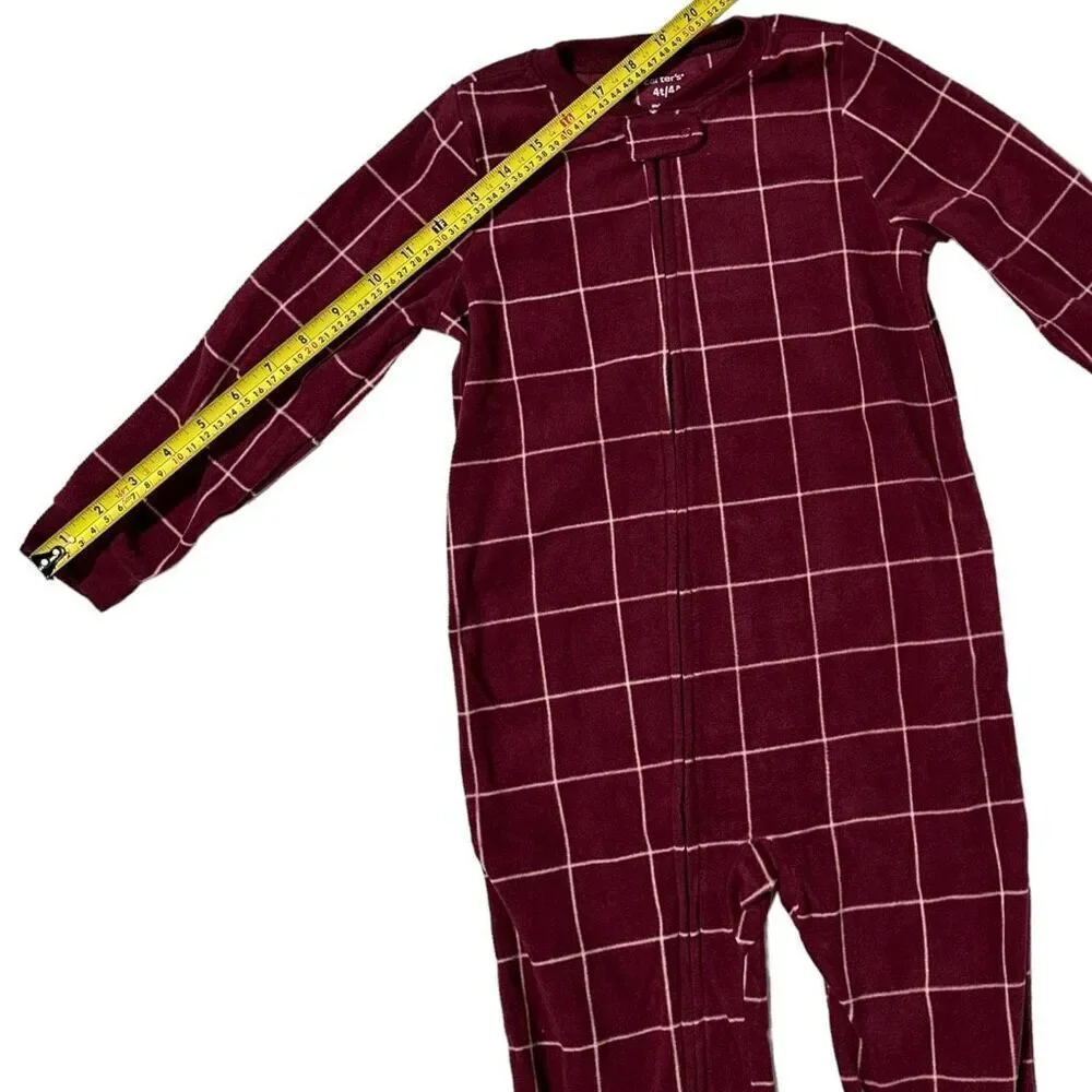 Carters machine pajamas