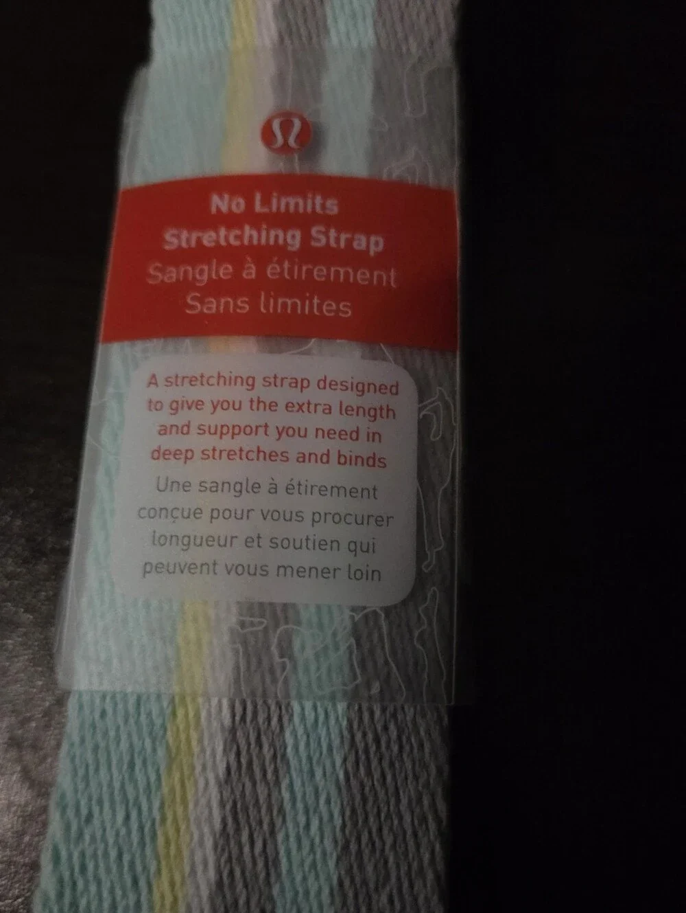 Lululemon No Limits Stretching Yoga Strap