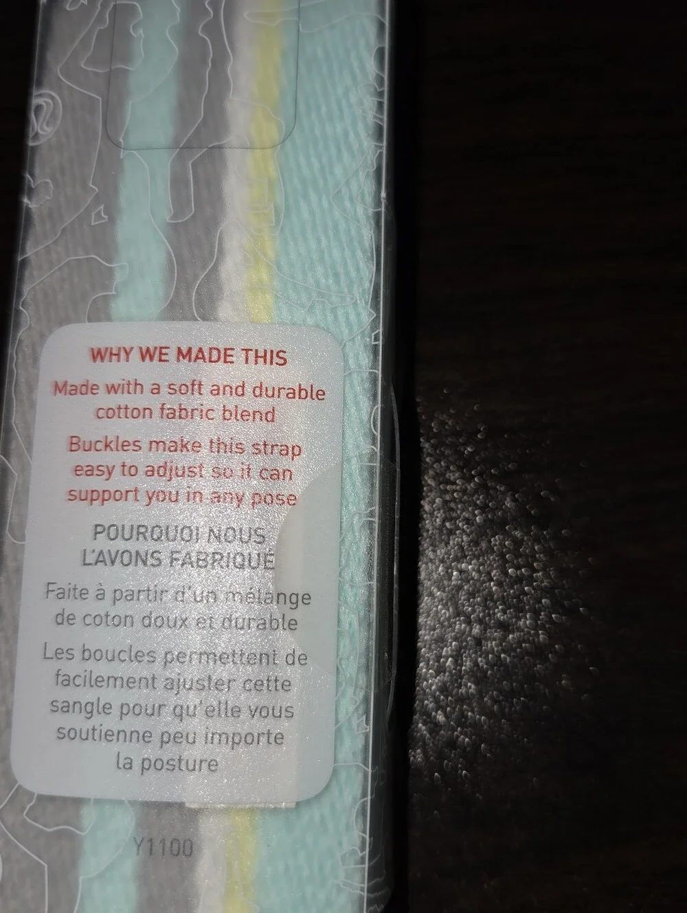 Lululemon No Limits Stretching Yoga Strap